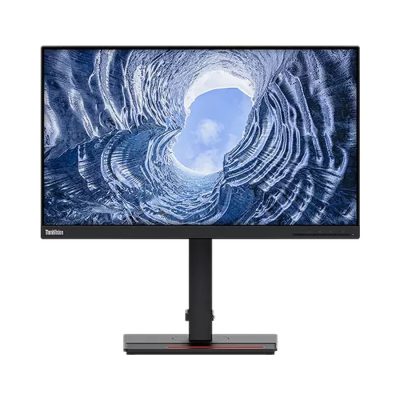 Moniteur Lenovo ThinkVision T24i-2L noir, 23,8 pouces, vue de face