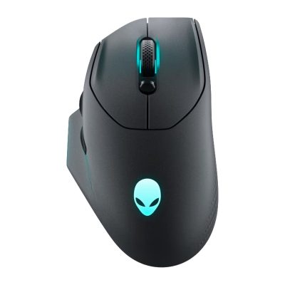 Souris gaming sans fil Alienware AW620M noire avec éclairage RGB AlienFX