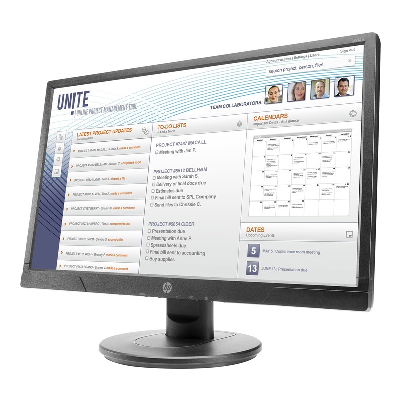 HP V214a - Moniteur Full HD 20,7 pouces – Image 2