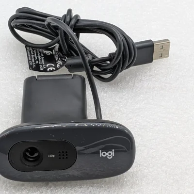 Webcam Logitech C270 HD 720p noire avec câble USB