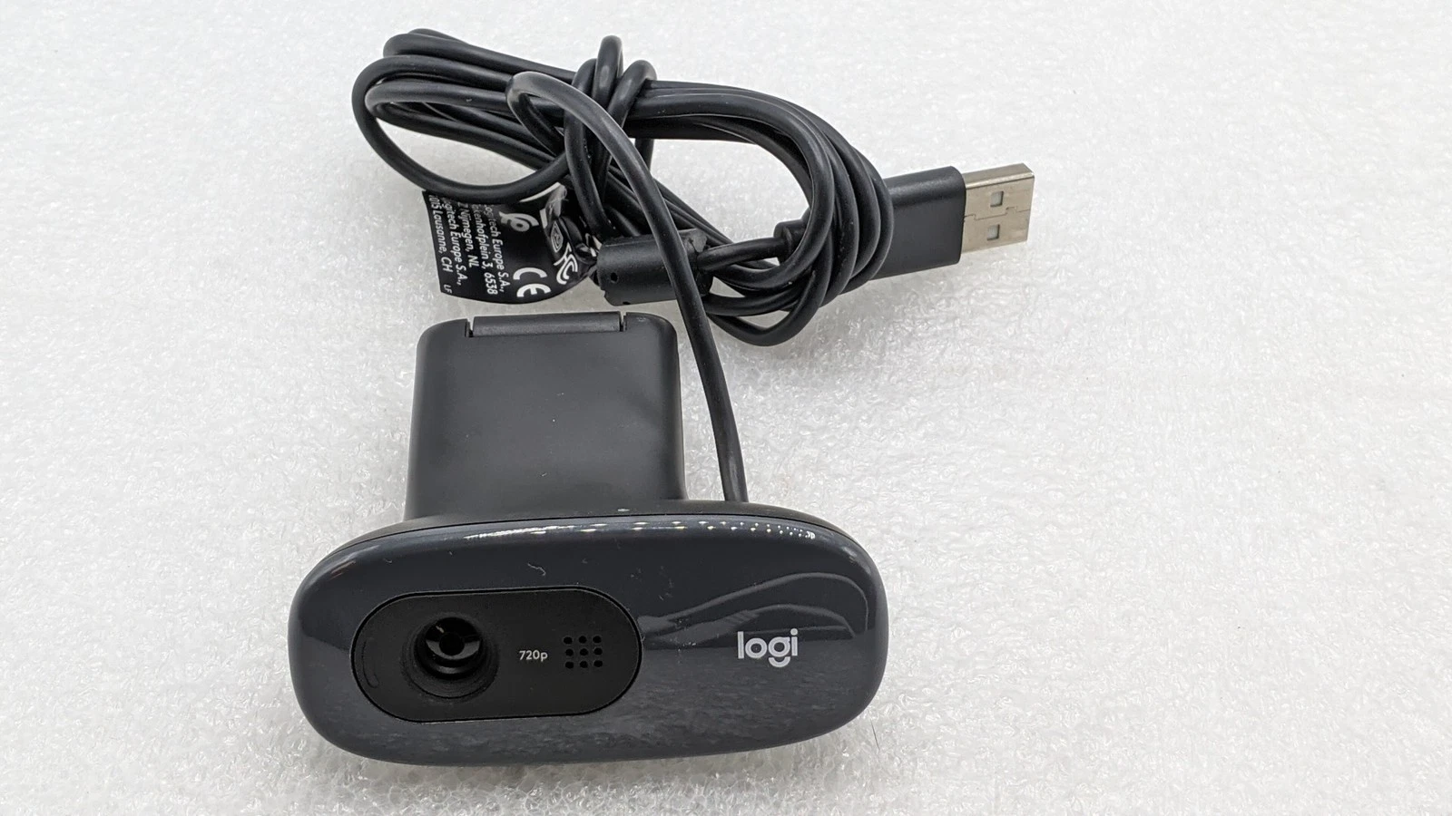Webcam Logitech C270 HD 720p noire avec câble USB